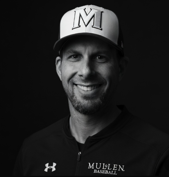 Jason Hirsh, head baseball coach at Mullen High School